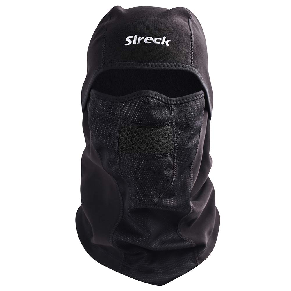 Sireck Cold Weather Balaclava Ski Mask Water Resistant and Windproof Fleece Thermal Face Mask Cycling Motorcycle Neck Warmer