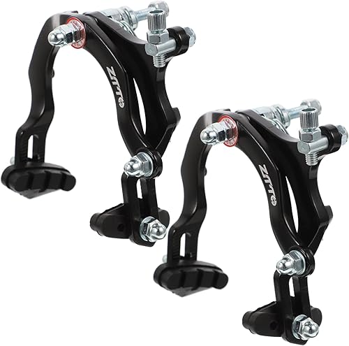 Toddmomy Pinza de brazo largo para bicicleta, frenos de bicicleta de montaña, palancas de freno lateral, pinza de freno de bicicleta, freno de