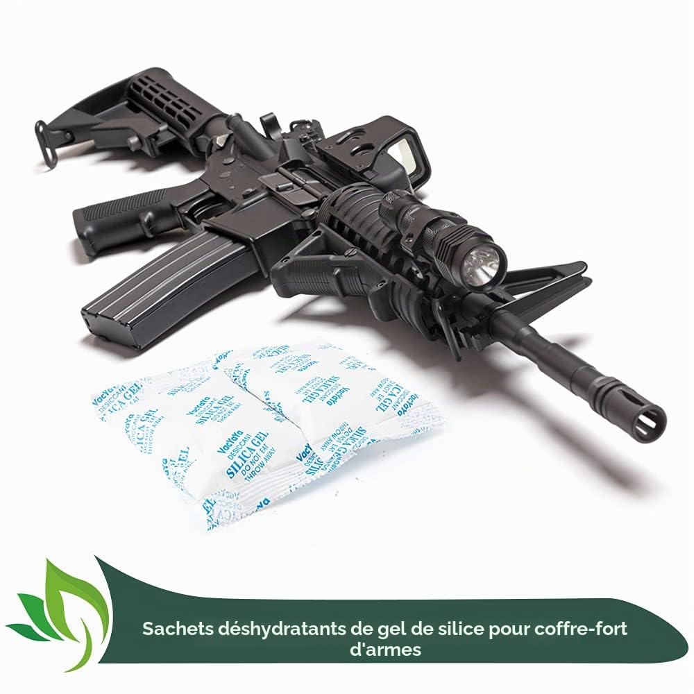 50 Sachet Silicagel 20g Absorbeur d'humidité Pour Stockage