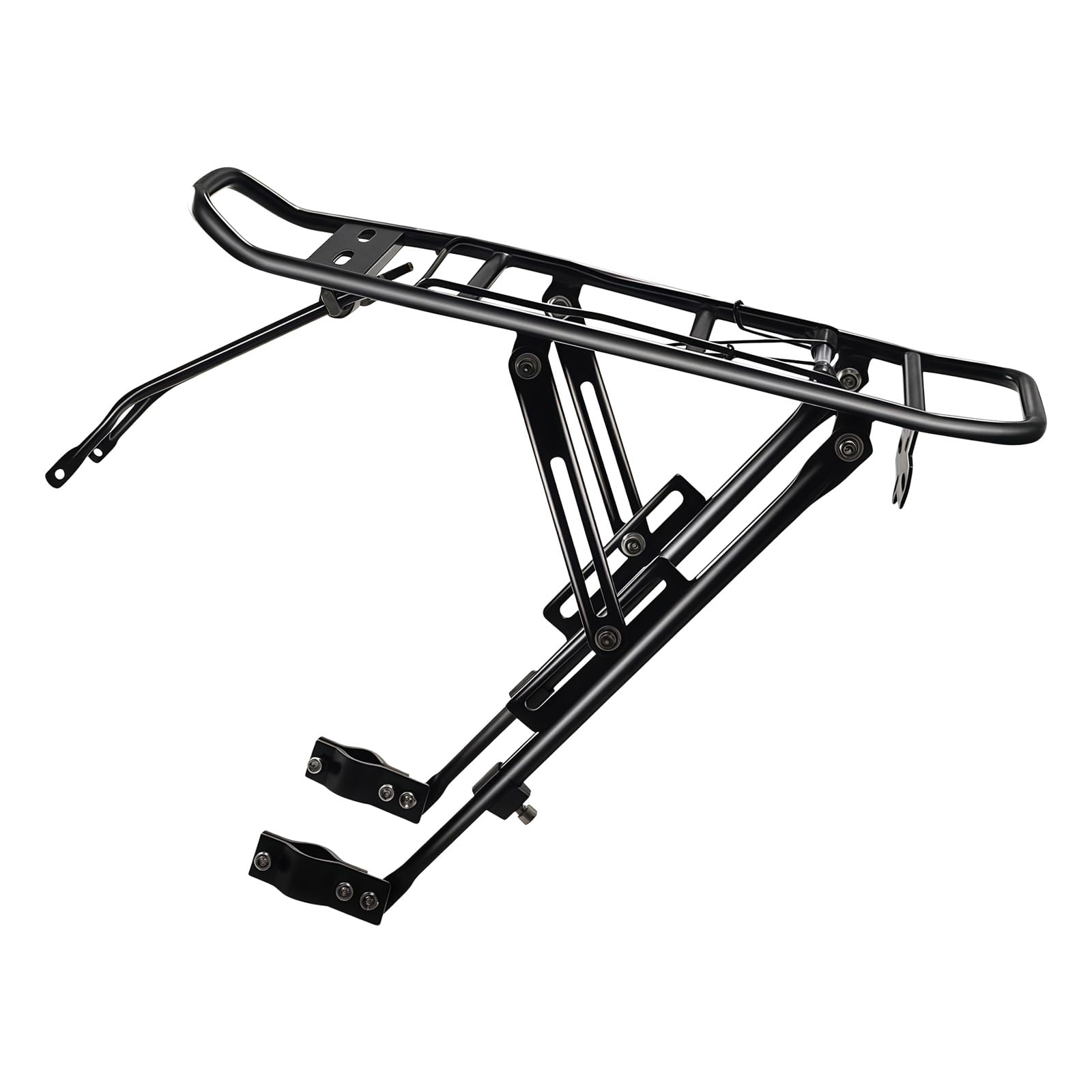 QIAOLIDA Sturdy Aluminum Alloy Rear Bike Rack For Mountain And Road Cycles With 55Lbs Load Capacity