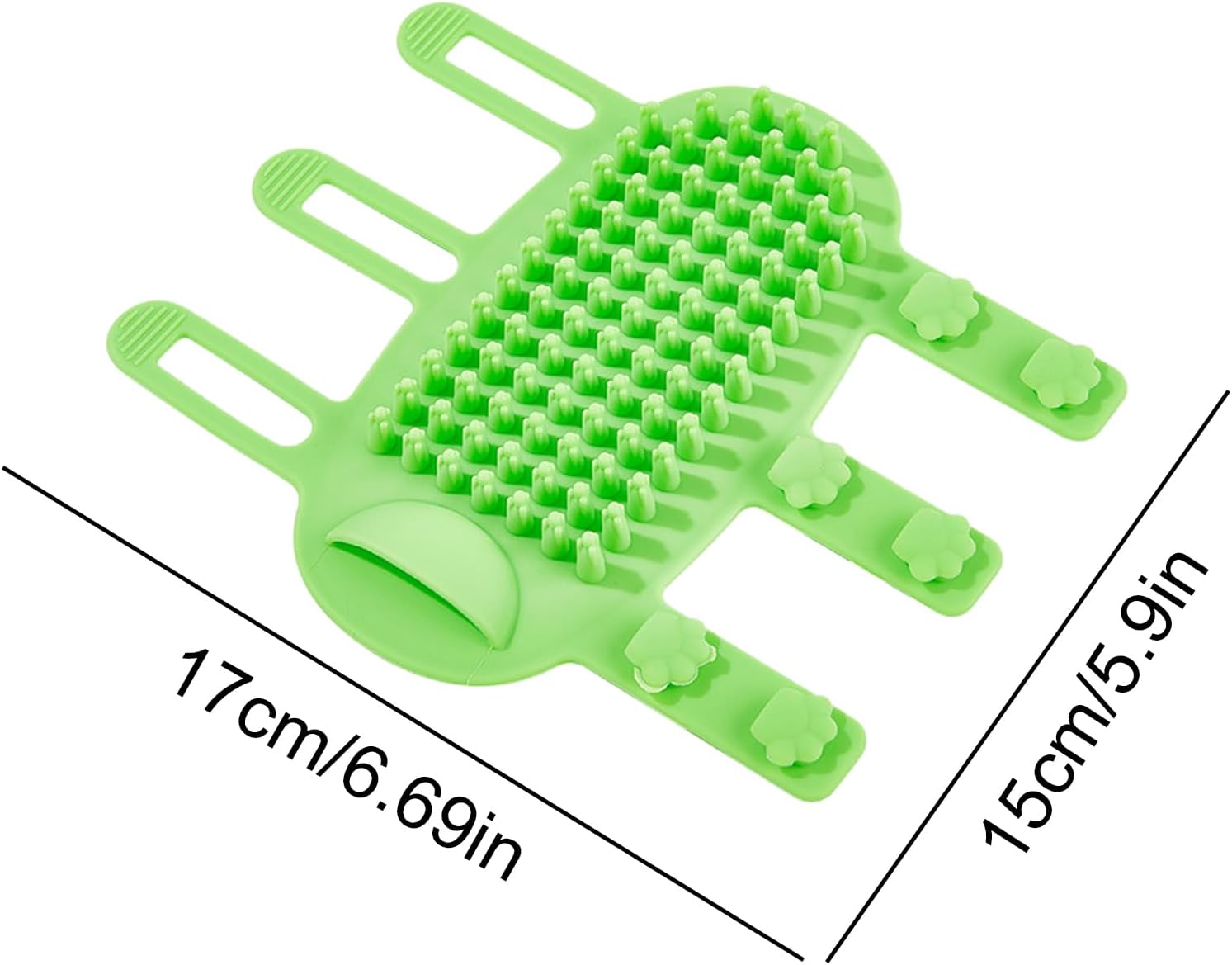 Corner Scratching Post | Gentle Cat Comb Grooming Shedder,Soft Silicone Cleaning Comb for Home, Indoor, Kitten, Desk, Table, Relieves Itching - Image 6