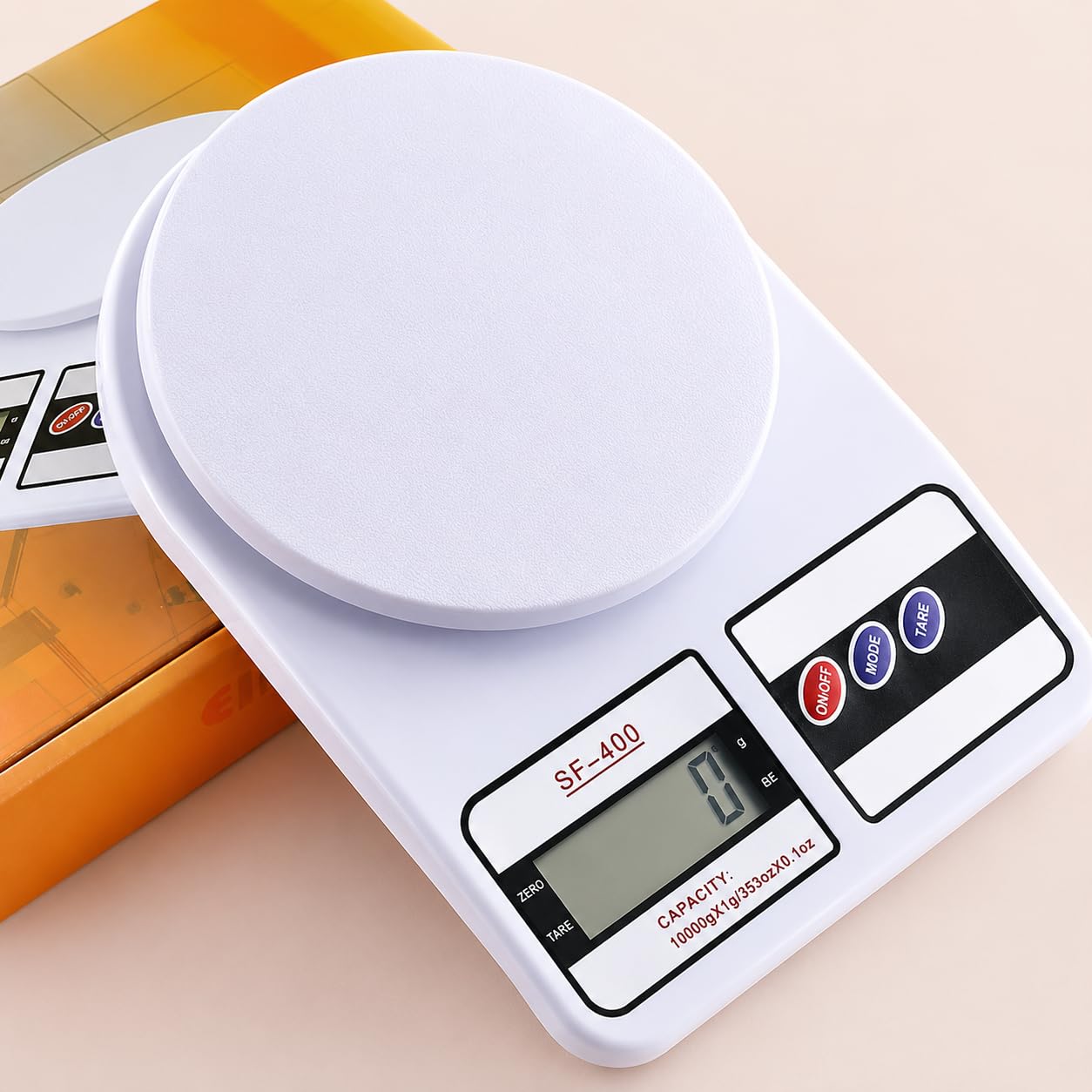 ECO URBAN™ Digital Kitchen Weighing Scale with LCD Backlit Display, Food Weight Machine for Cooking, Baking & Diet Management, 10kg Capacity, High Precision Electronic Scale-image-19