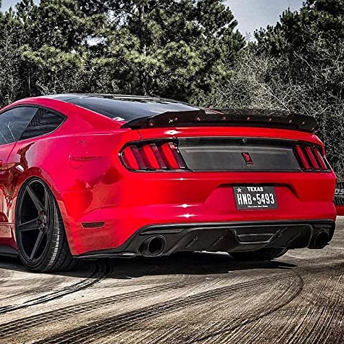 Zl1 Addons Wicker Bill | Polished | Compatible With 2015-2023 Mustang Track Pack Spoiler #TOP6