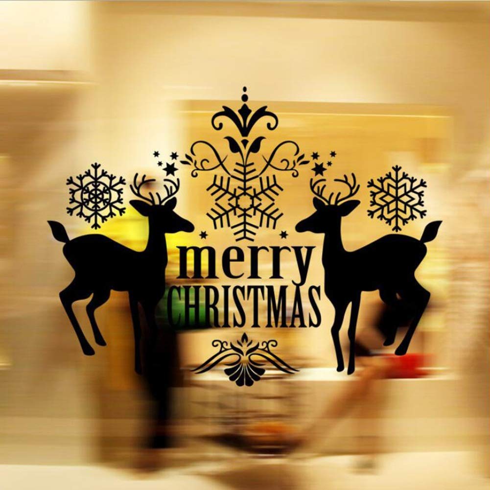 Papier Peint Noël Sika Deer pour émerveiller vos enfants et illuminer la chambre