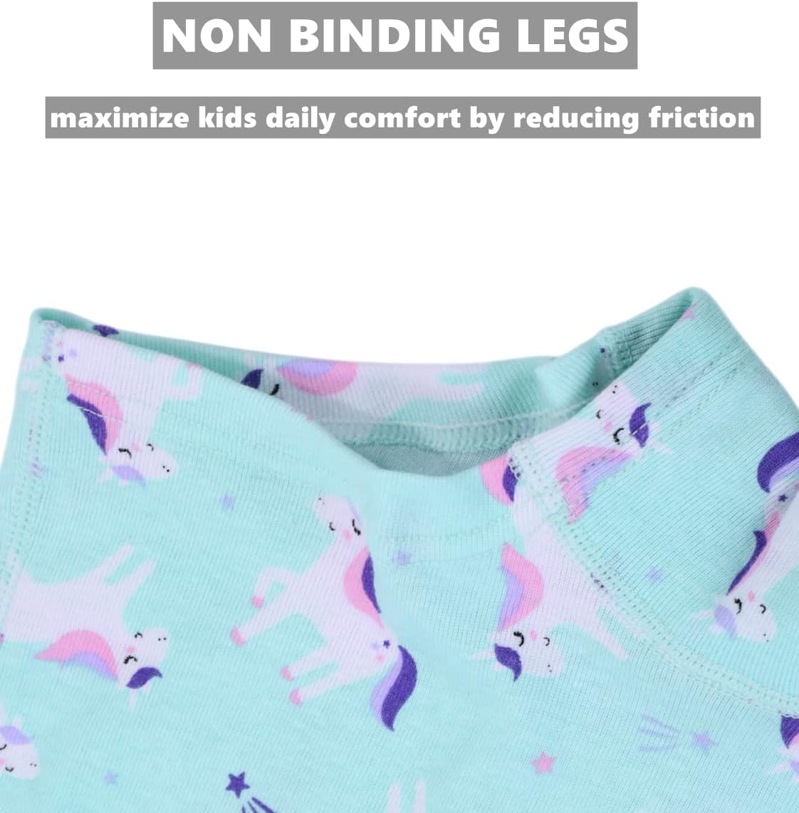 Girls Boyshort Hipster Panties Cotton Panty Underwear (5 Pack) - Image 4