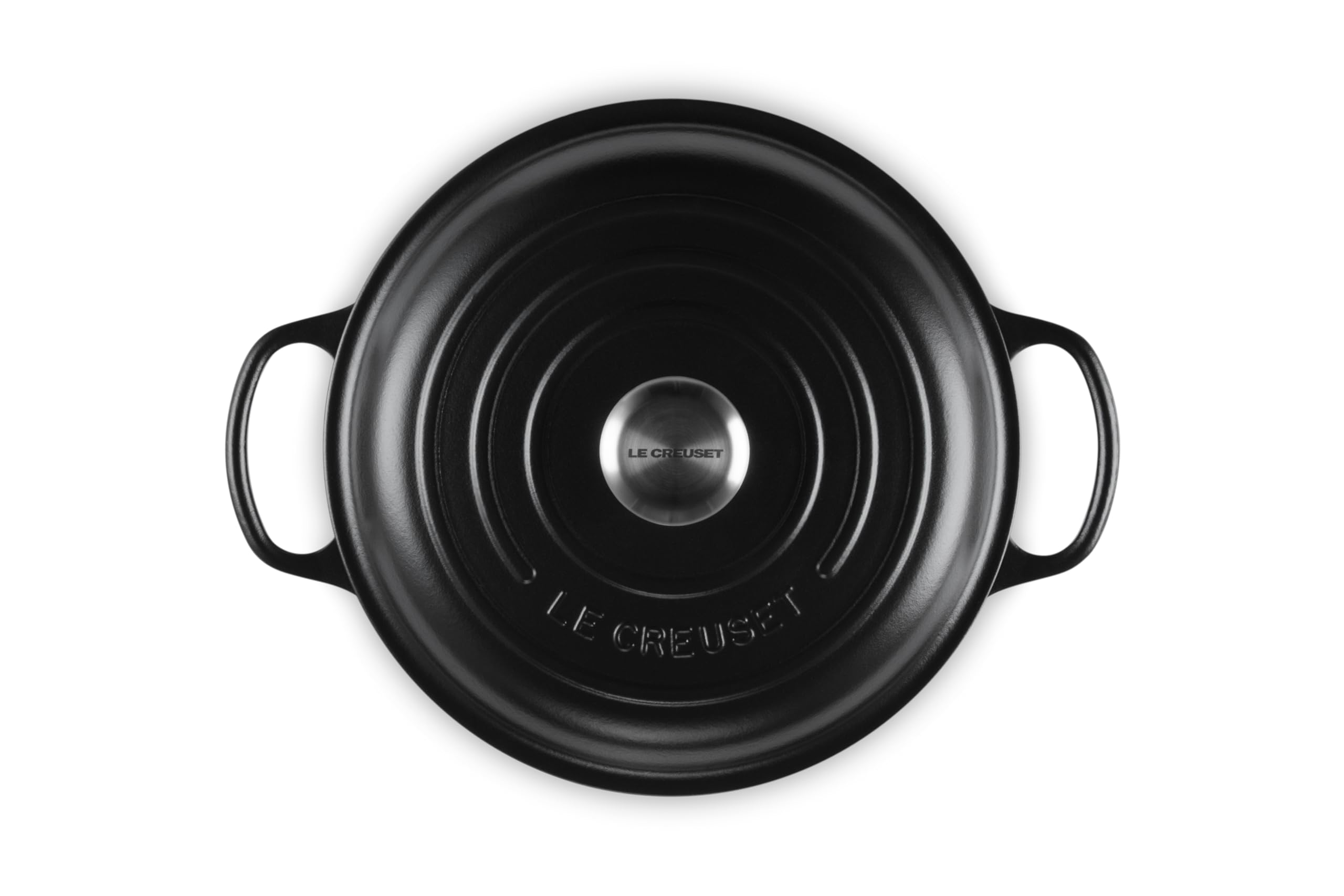 Le Creuset Cacerola baja de hierro fundido, 26 cm, 2, 2 L, Negro Mate, 21180260002430
