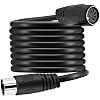 MIDI Cable, Premium 5ft1.5m 5 Pin DIN Male to Female Audio MIDIat Adapter Extension Cable for Electrophonic Bang & Olufsen, Naim, Quad.Stereo Systems
