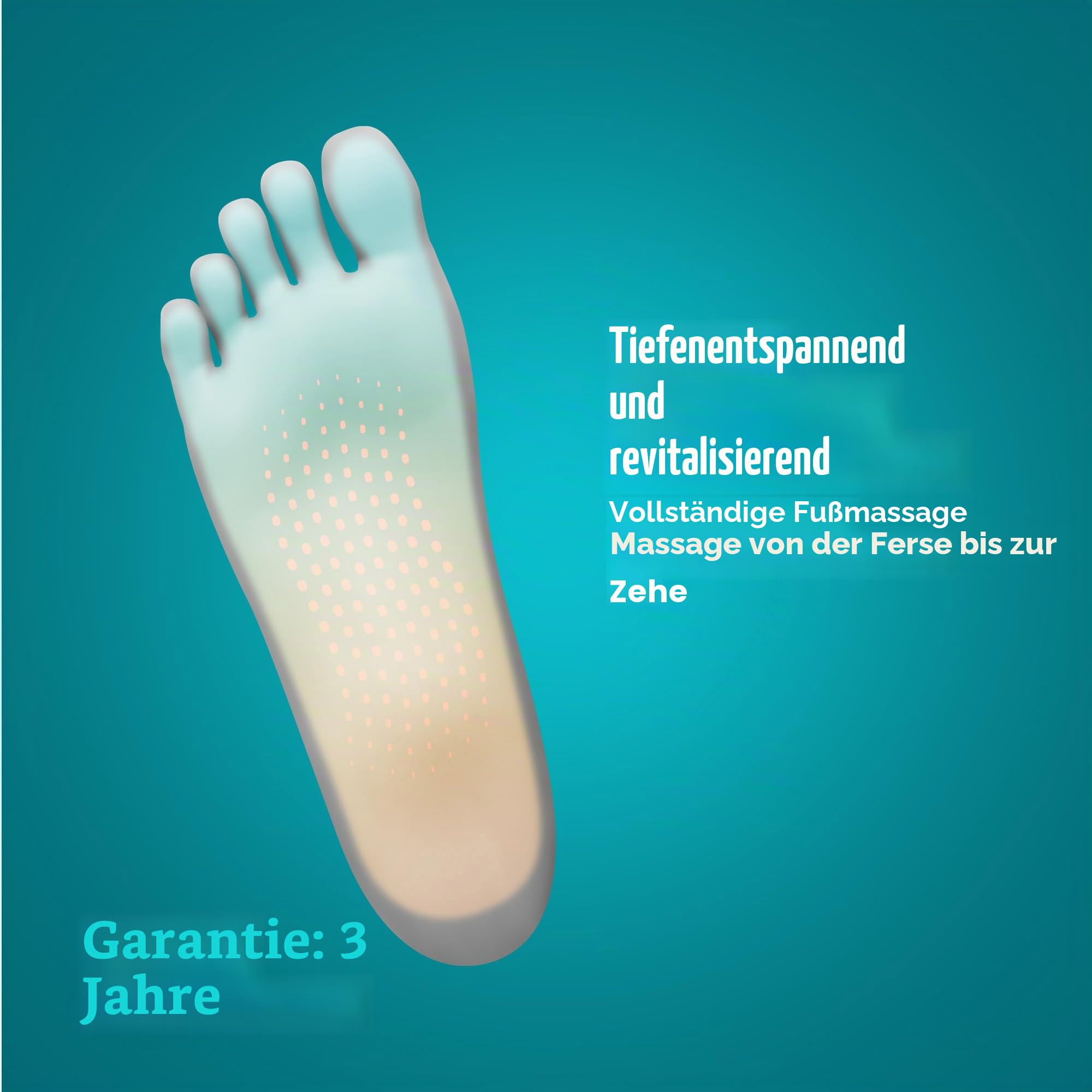 HoMedics Fußbad mit Massagefunktion, Fußbadewanne mit Massage und Wärmefunktion - Fußsprudelbad mit beruhigender Fußmassage, Warmhaltefunktion & Pediküre Bimsstein zur Fußpflege
