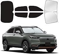 Vista 65 de Parasoles para ventanas de auto para bebé, 4 unidades de 20 x 12 pulgadas, adherencia estática, cubiertas para ventanas laterales, frontales