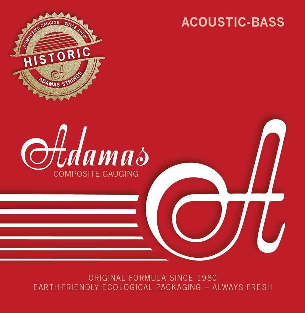 Adamas Strings for Acoustic Guitar Phosphor Bronze, solid brass ball-end Set 4-string med 5300M