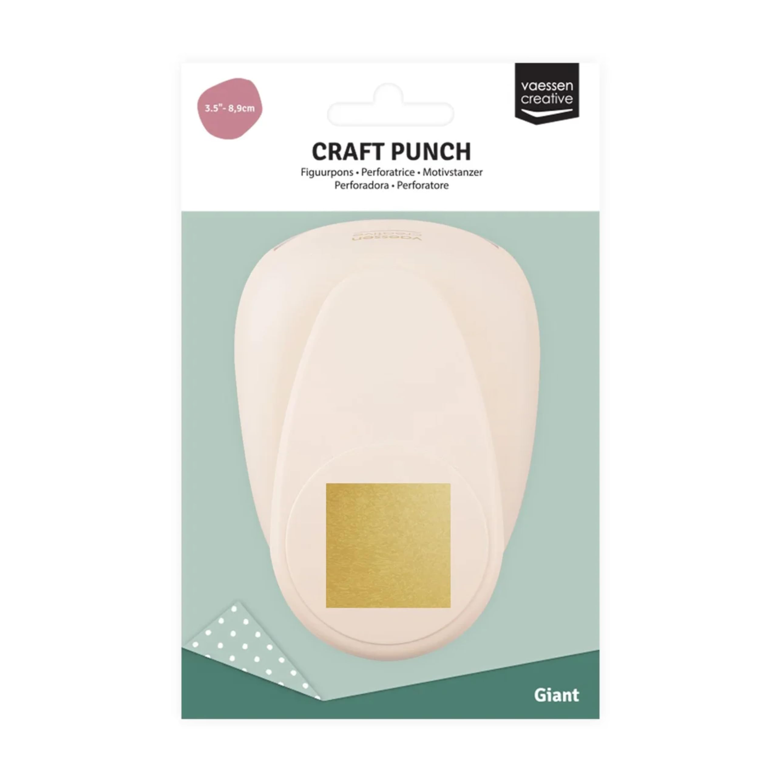 Vaessen Creative – Figuurpons Cirkel 64mm