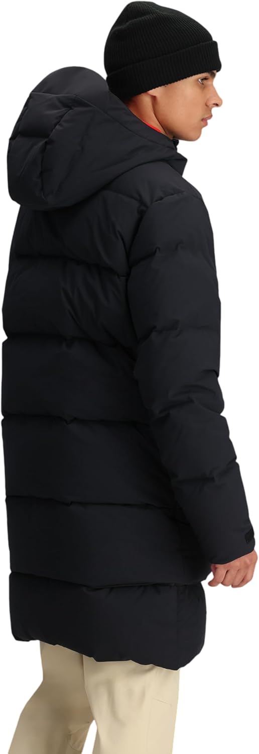 Obermeyer Mens Klausy Down Parka, 700-fill Allied Feather Traceable, 30K mm Waterproof Breathable