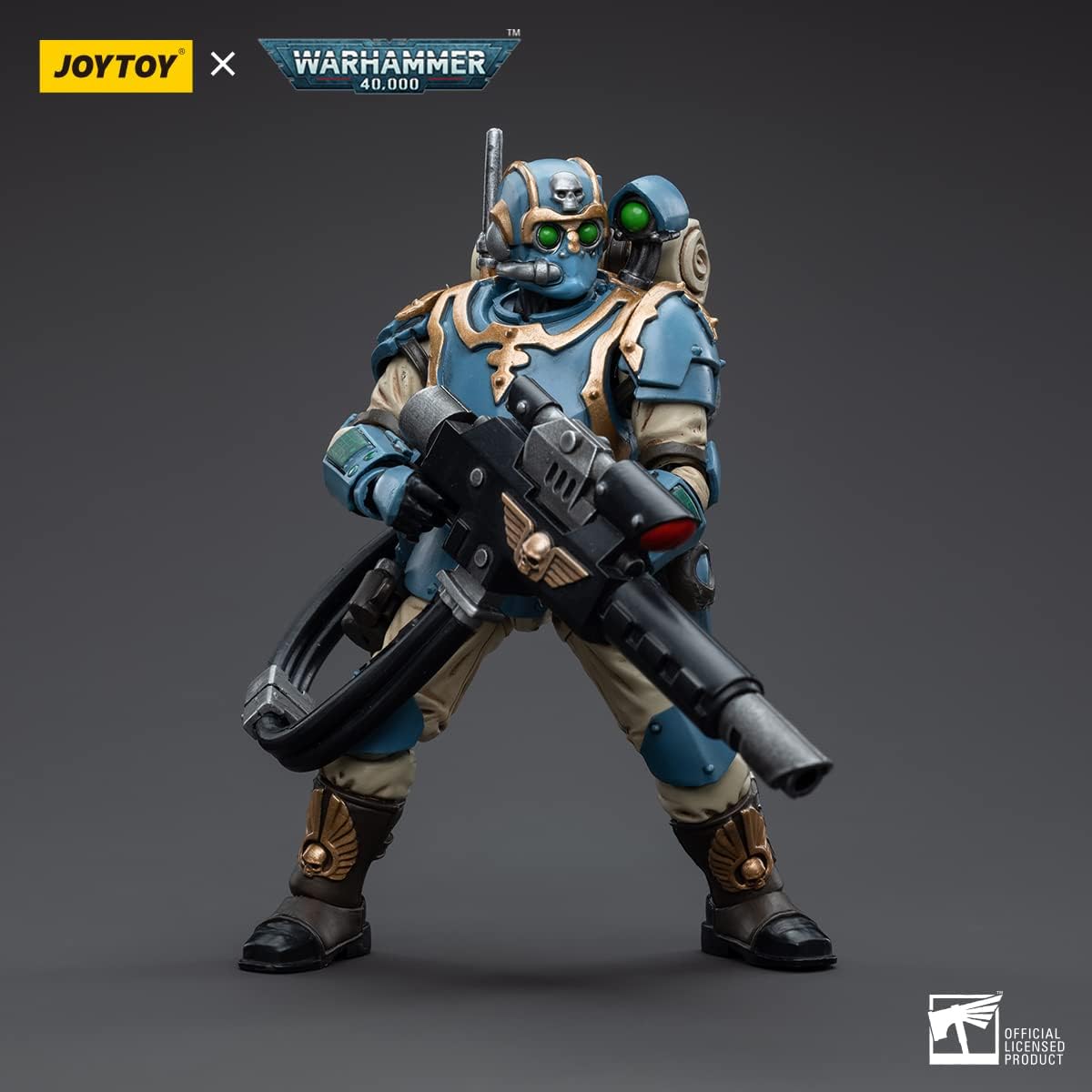 JOYTOY 1/18 Action Figures Warhammer 40K Mecha Joy Toy Figure Model Toys Astra Militarum Tempestus Scions Squad 55th Kappic Eagles Tempestus Scion 2