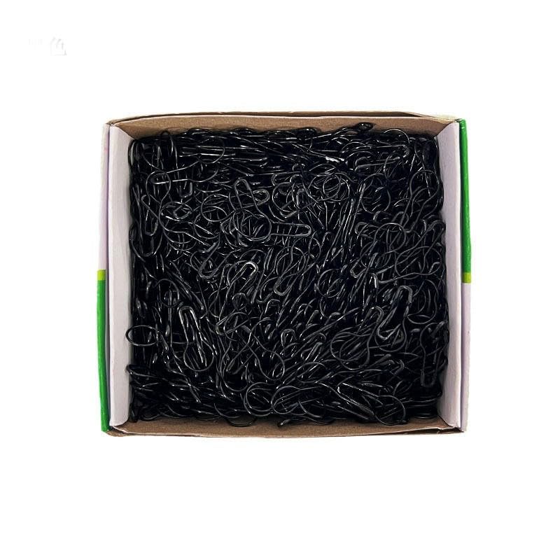 NANZU 22 * 10mm 3000 Uds. Alfileres de Seguridad Negros y morados, alfiler de Seguridad con Bombilla de Calabaza, marcadores de Puntada de Metal para Manualidades, alfileres de Seguridad de Calabaza