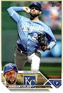 2023 Topps Update Series #US190 Jordan Lyles NM-MT Kansas City Royals Baseball Trading Card MLB