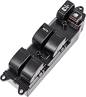 LCWRGS Master Power Window Switch for Toyota Camry 1997-2001, Corolla 1998-2002, Avalon 1998-1999 Driver Side 84820-AA011