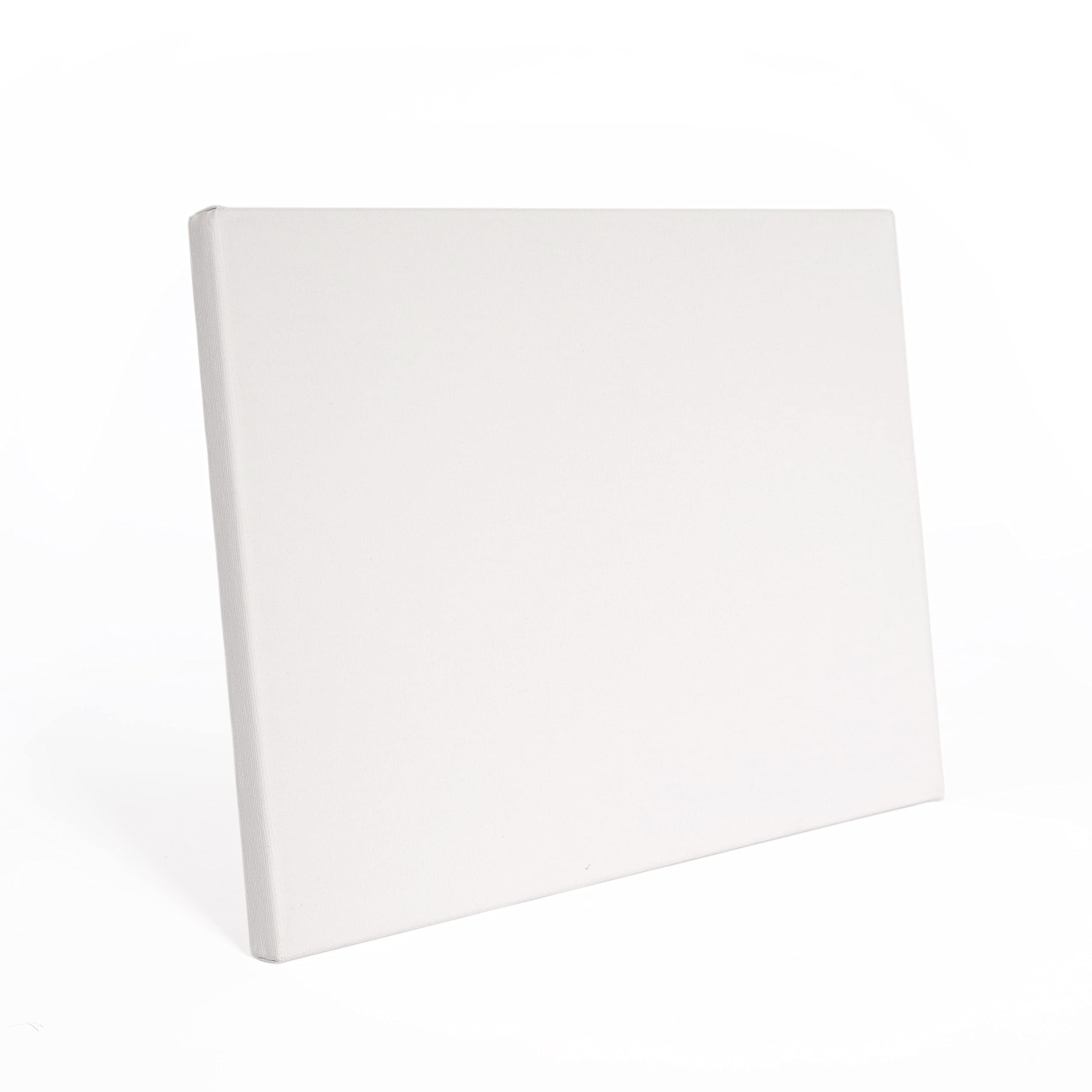 Lupia - Set Tele Gallery Bianche per Pittura | Telaio in Legno di Ayous Leggero e Resistente spessore 2 cm | Ideale per Artisti e Principianti | 100% Cotone 300 gr/mq, Cotone 60x60 cm - 2 pezzi