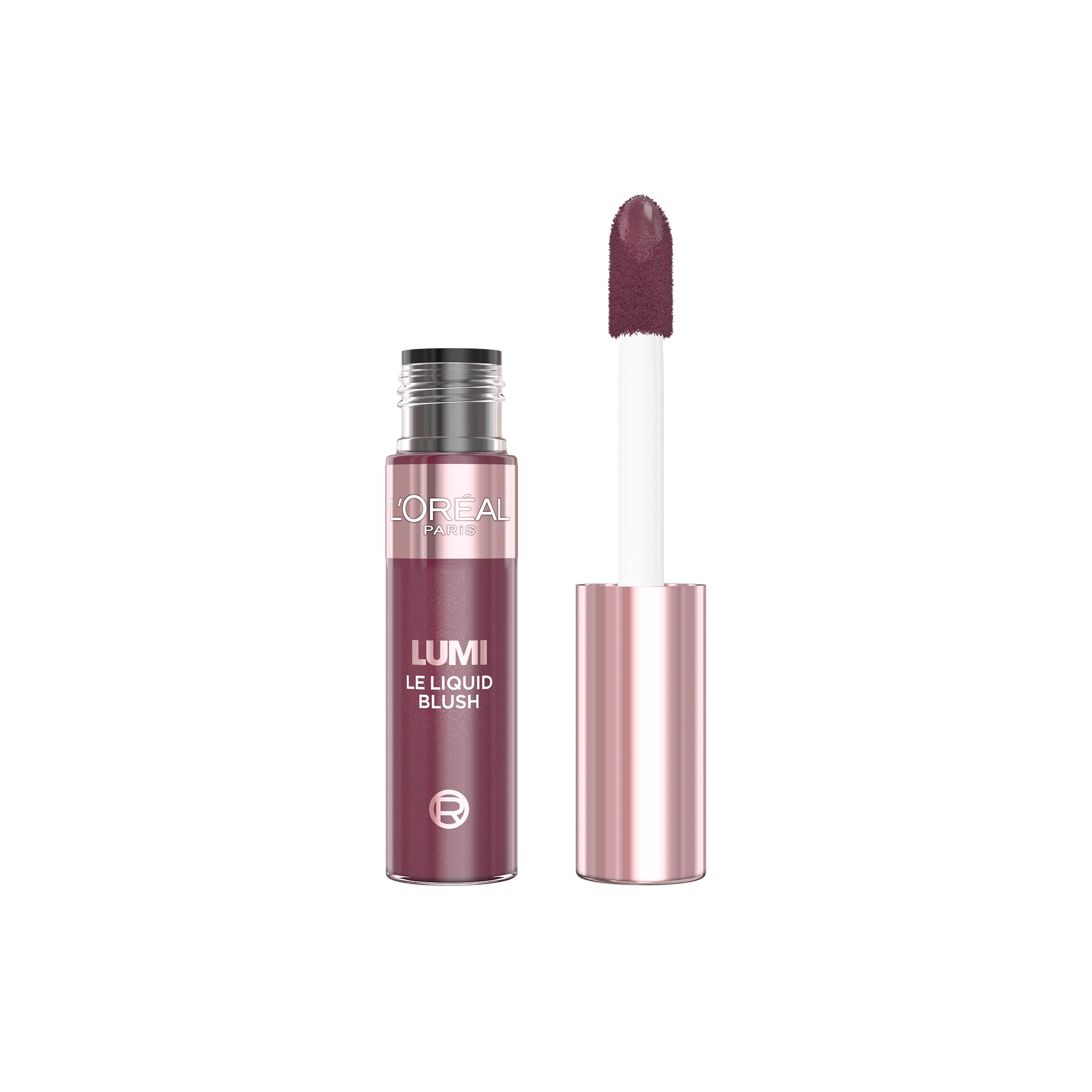 L'oreal Paris Berry Glow 645 L'oréal Paris Lumi Le Liquid Blush Colorete Líquido Con Color Luminoso Y Un Glow Radiante. Fórmula Fácil De Difuminar Y Con Una Textura Ligera, 10 Ml.