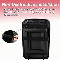 Vista 32 de Funda para reposabrazos de consola central, de piel, antiarañazos, protector de reposabrazos central, accesorios de decoración interior, compatible