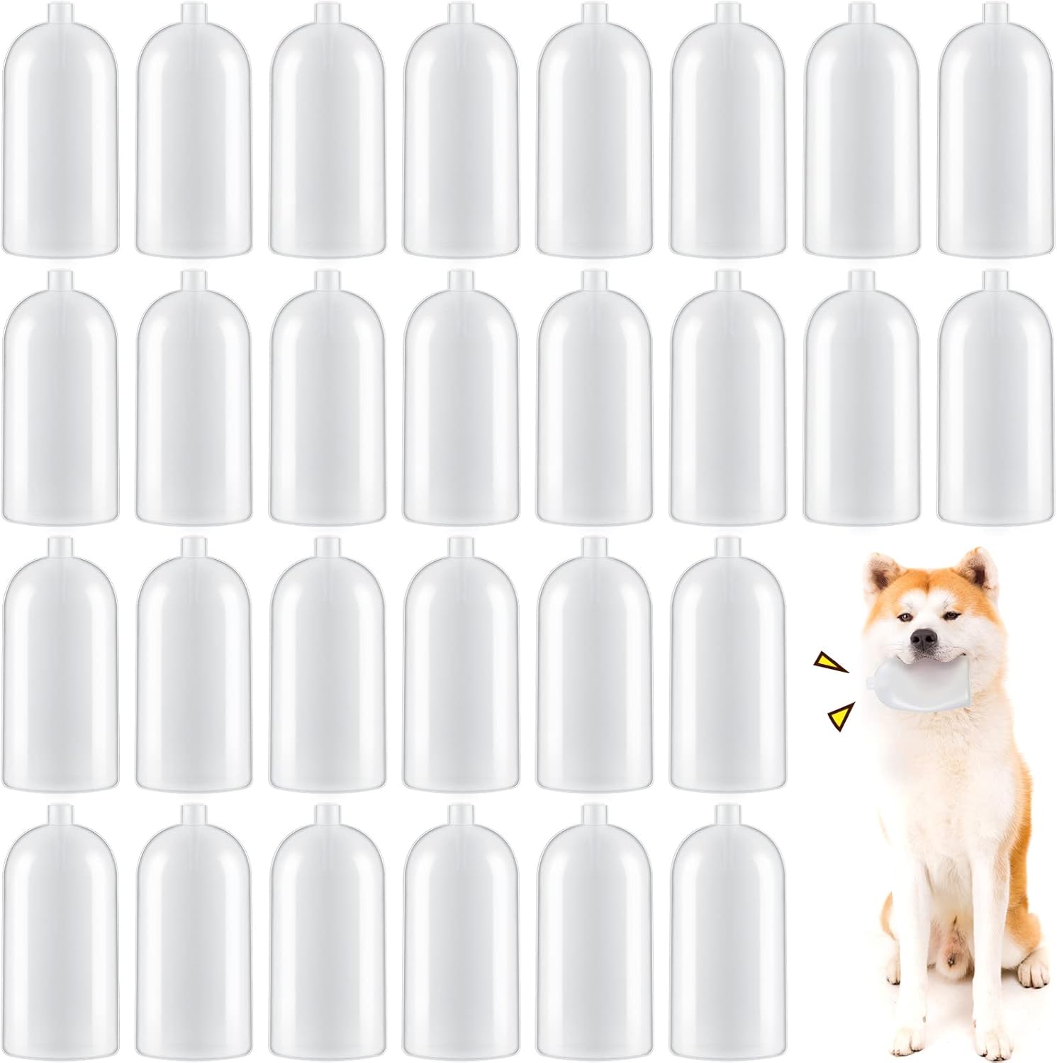 Deekin 28 Pack Large Replacement Squeakers for Dog Bulk Pet for Repair Squeaky Cat Fix Noise Maker Insert Supplies