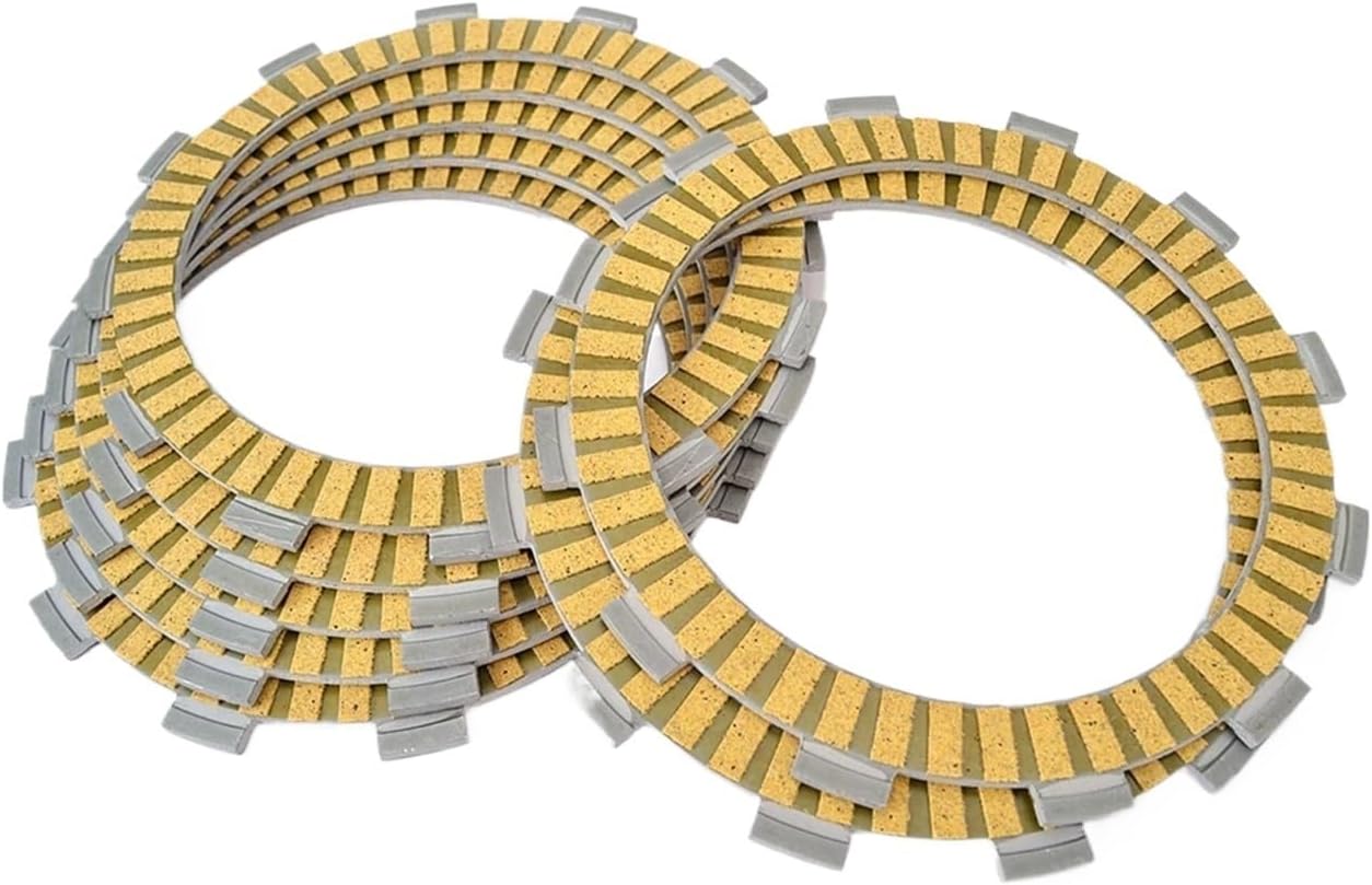 Clutch Friction Disc Plate Kit Compatible with 125 EXC Six Days EXE EGS 125 150 200 SX XC MXC 200 150 XC-W 50332011000 77032011000