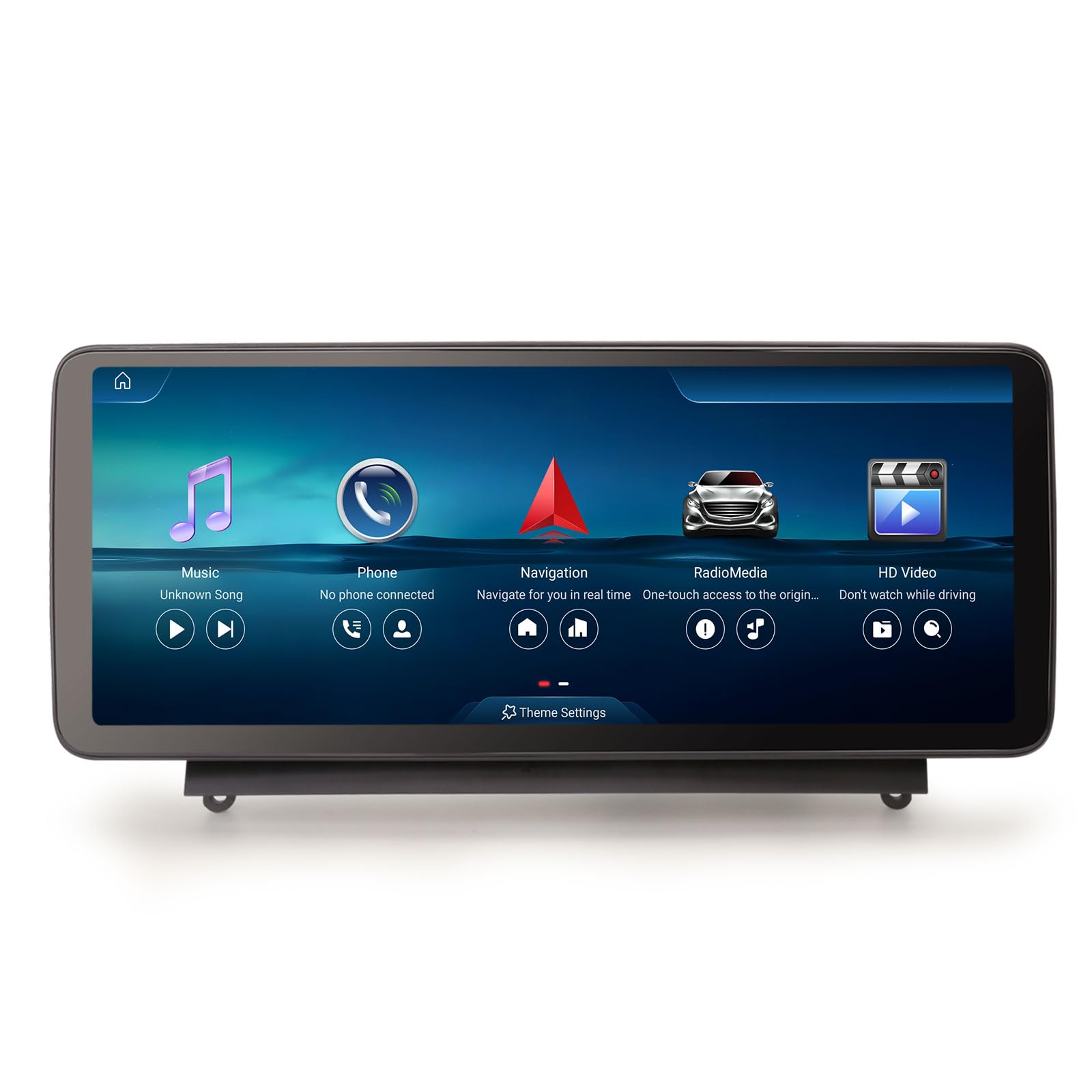 12,3" 2K Écran Snapdragon 668S 8Go+128Go Autoradio Stéréo Android 16 pour Mercedes-Benz C-Class W204 S204 NTG 4.0, Carplay sans Fil, GPS WiFi DSP OEM Radio Comand Bluetooth 5.1 Écran Tactile