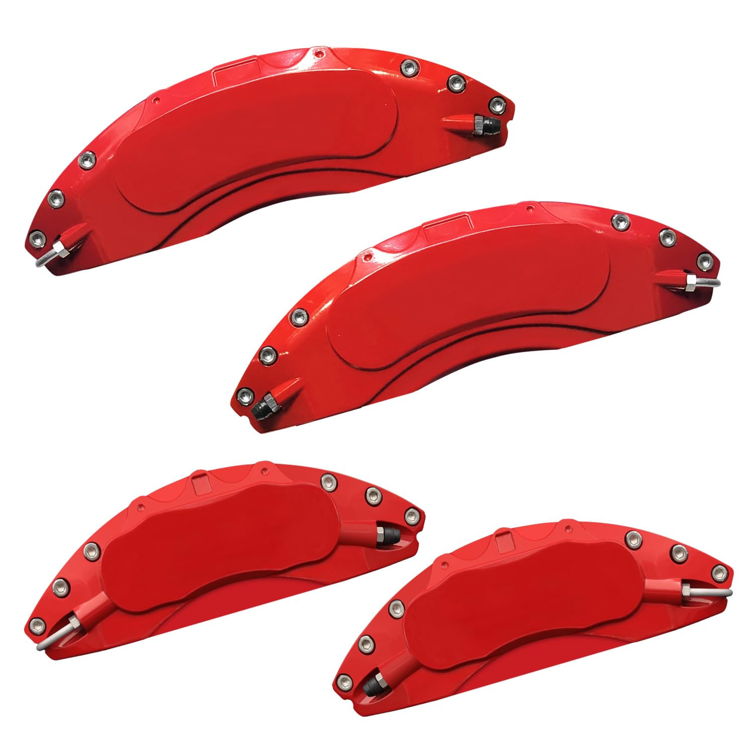 Photo 1 of AOOA Aluminum Red Caliper Covers for Dodge Durango & Jeep Grand Cherokee