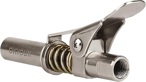 Miniatura 3 de Acoplador de pistola de grasa más pequeño del mundo (solo 0.53 pulgadas), puntas de grasa de liberación rápida de alta presión, se adapta a todas