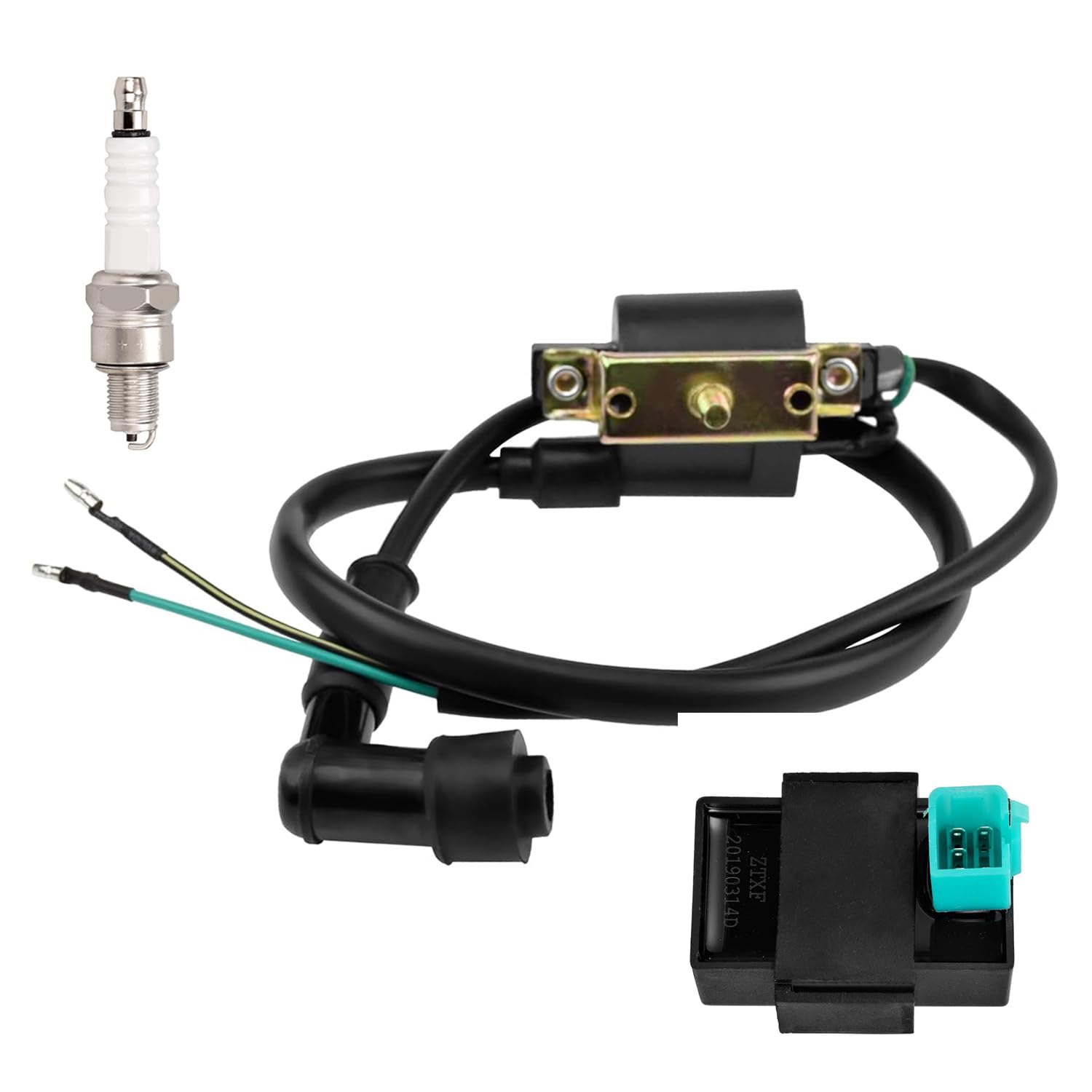 ミー♡ HIAORS Ignition Coil 5 Pin CDI Box for Tao Tao Coolster 110cc