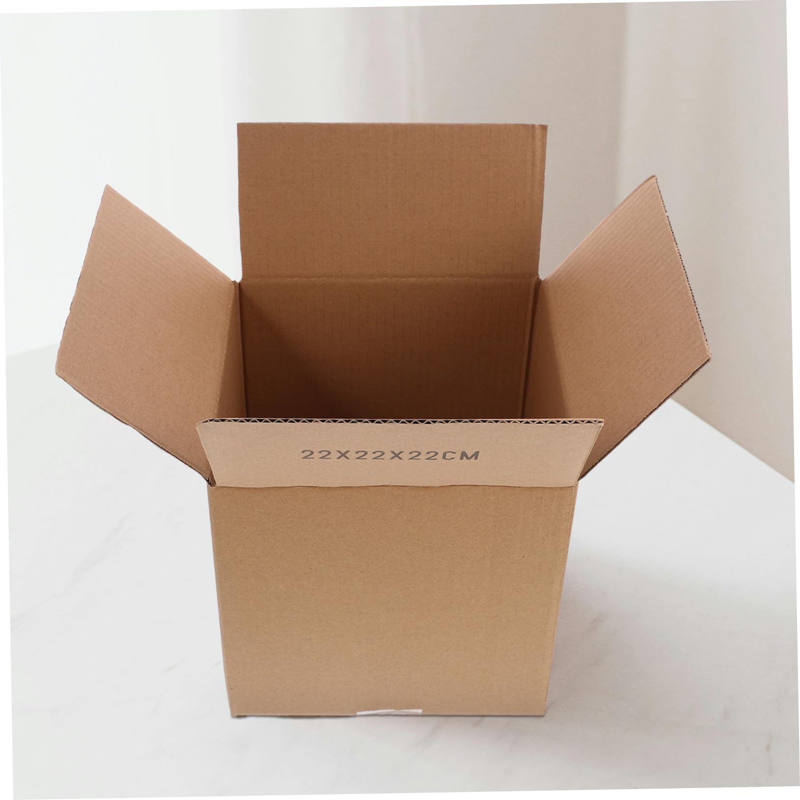 TEHAUX 5stücke Mittlere Umzugskartons Quadratische Packwürfel für Versand Extra Stabile Verpackungskartons aus Robustem Mehrschichtkarton