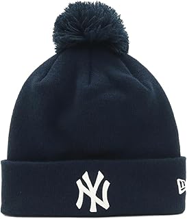 [ニューエラ] ポンポン付ニット帽 MLB ONSPOTZ別注 Pom Pon Rib Cuff Knit Mlb