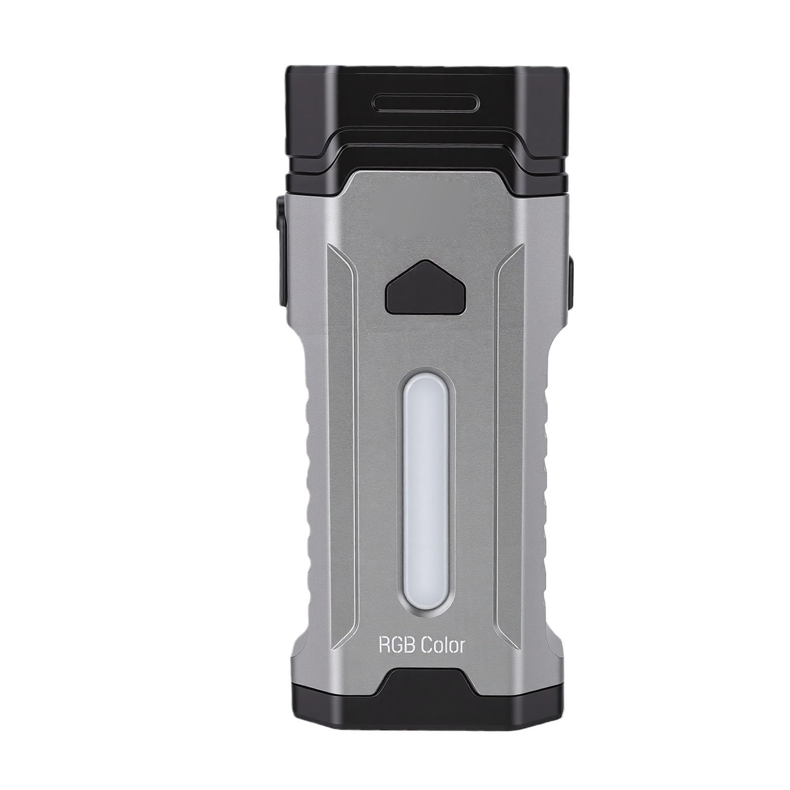 Emoshayoga Torcia Ricaricabile USB Portatile con Impostazioni di Luce Multiple Portatile per Campeggio e Uso Domestico Costruzione Leggera in Lega di Alluminio