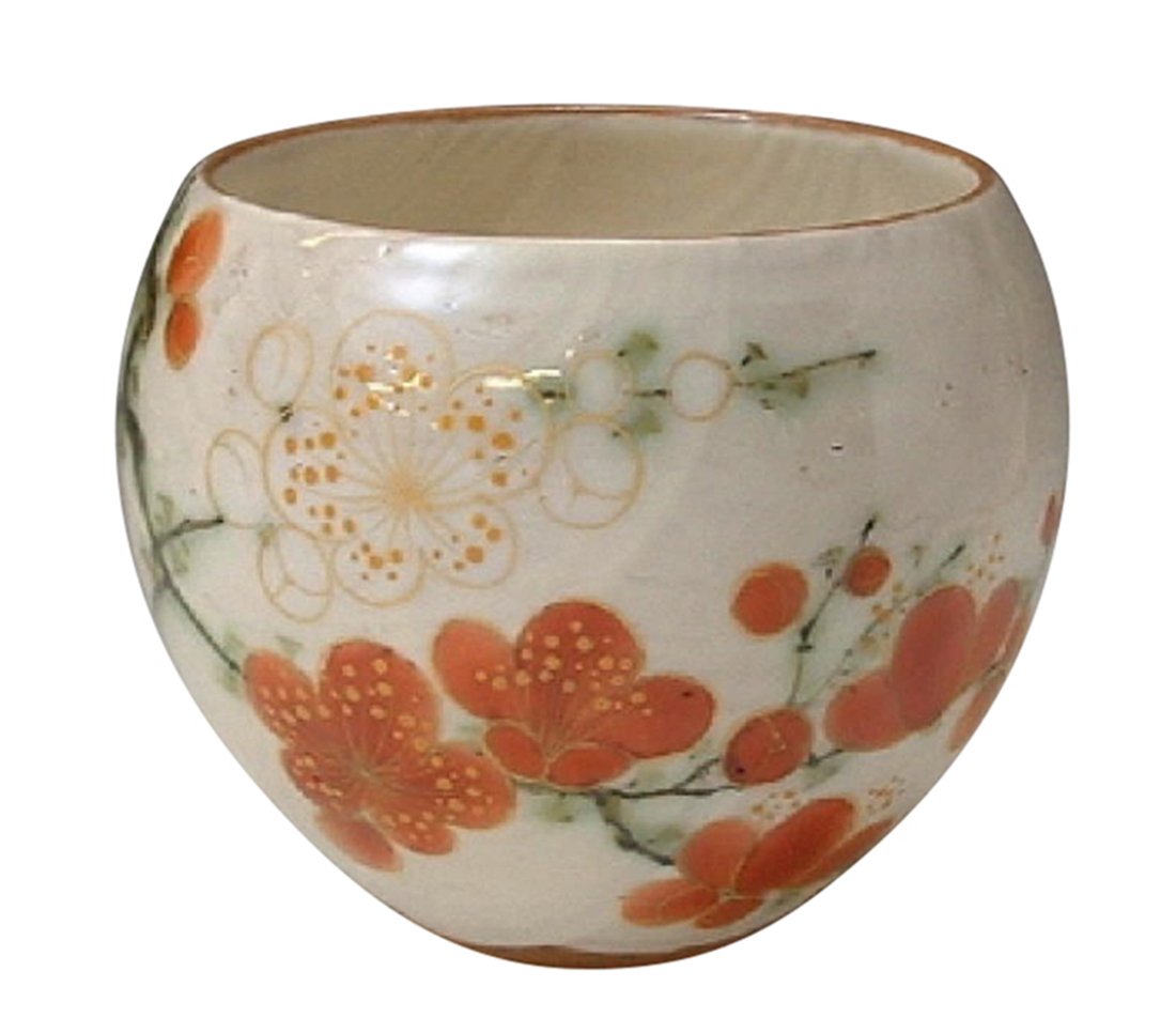 Amazon.com | 京焼(Kyouyaki) Kyo Ware AHS-06 Kiyomizu Ware Tea Bowl