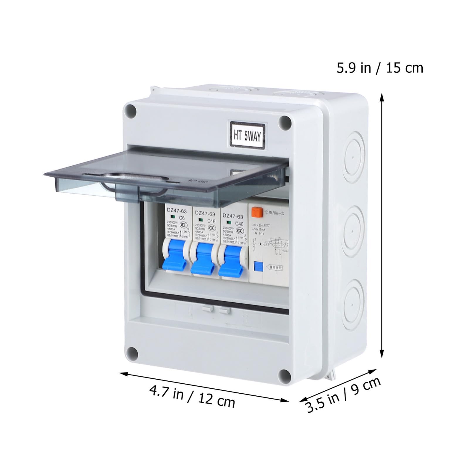 Miniatur Leistungsschalter 400v 30ma mit Schnellabschaltung für Garagen