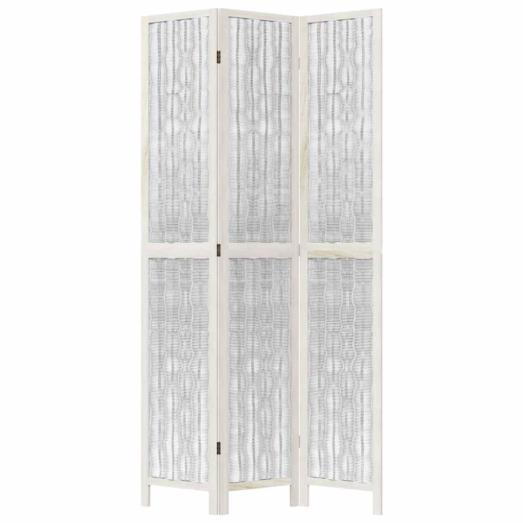 Paravent en branches de saule, séparateur de pièce pour salon et création d'intimité avec cadre robuste en bois massif