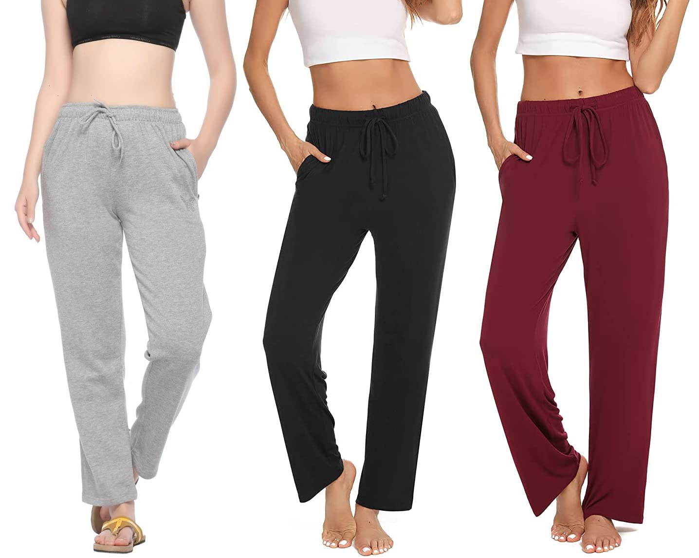 johny kingdom Women's Premium Cotton Track Pant | (Pack of 3)-picture-47