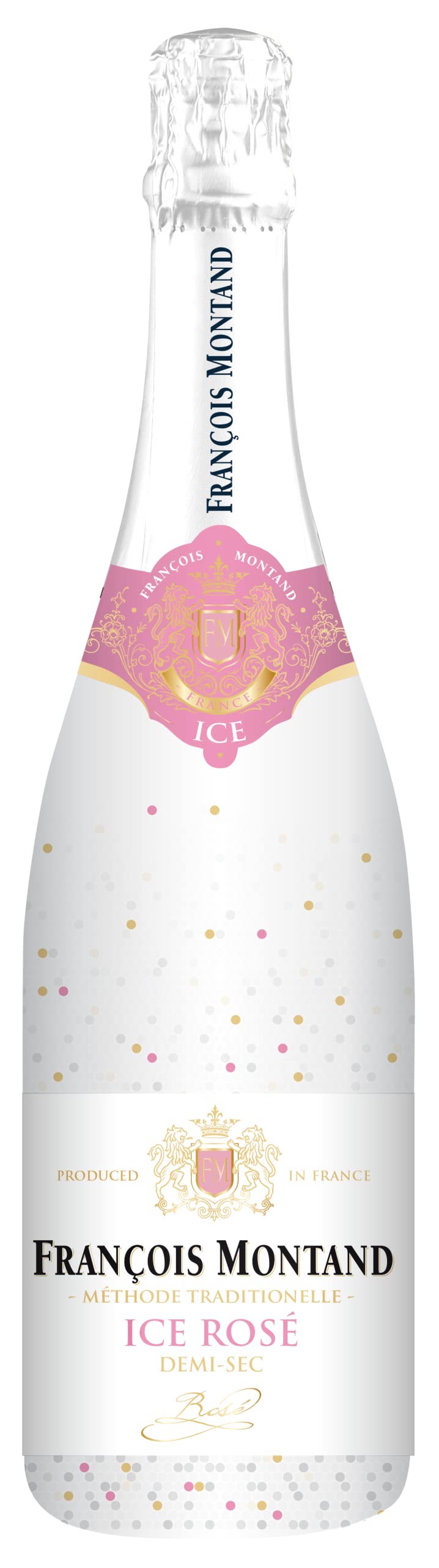 Francois Montand ICE Rosé Sekt - Traditionelle Methode - ICE Rosé Halb-trocken Wein