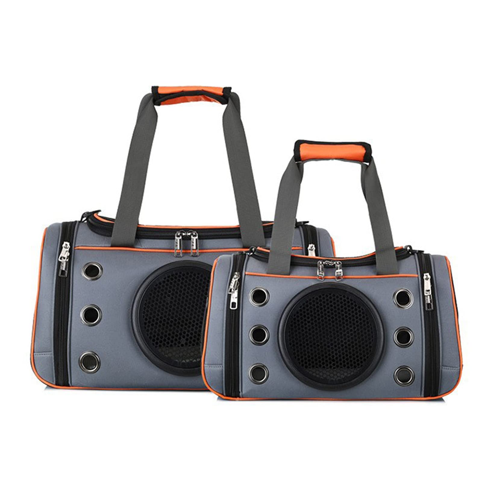 Sac pour chat et chien LWZ orange | Sac de transport pliable grand espace