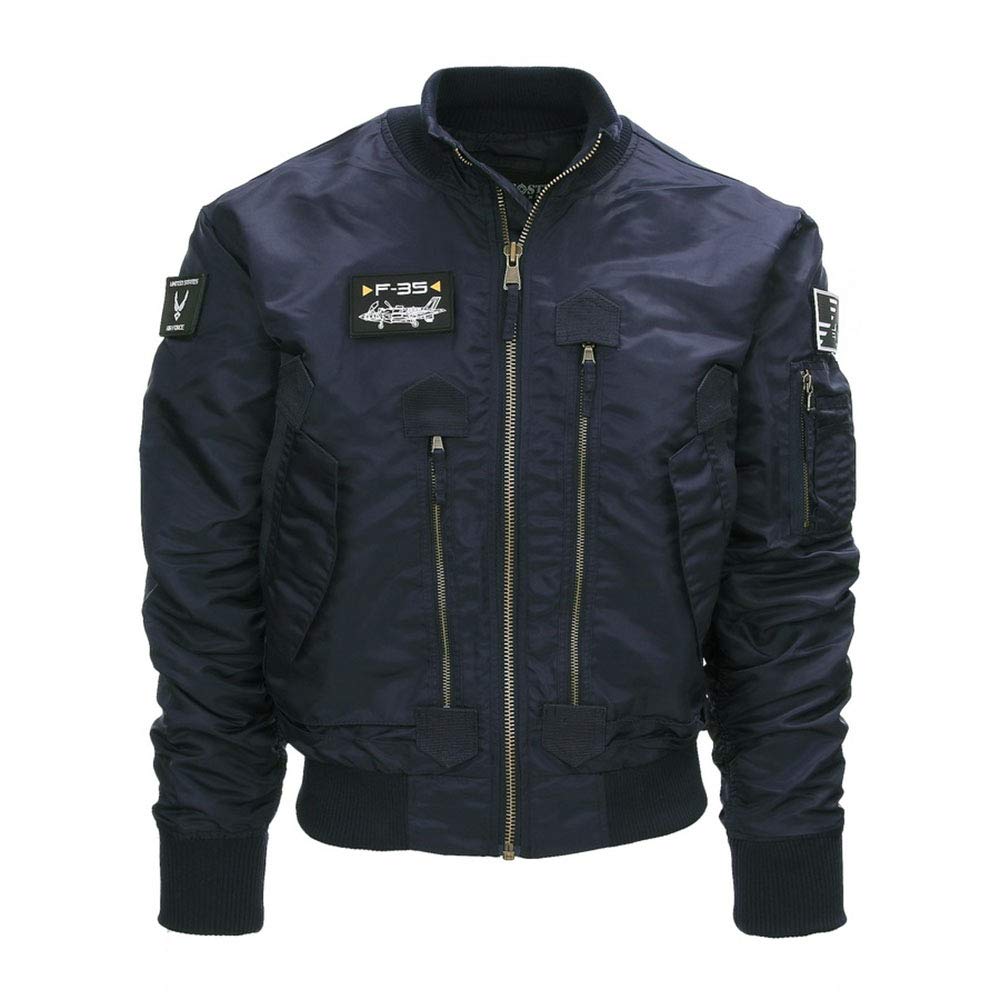 Fostex Garments Bomber leggero tattico F-35 militare (Blu