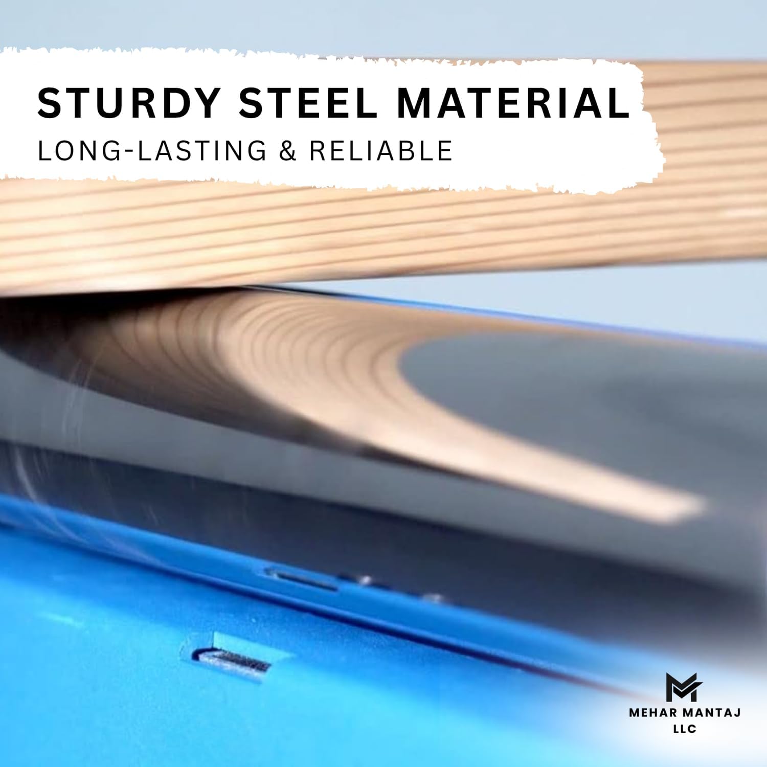 Folding Roller Stand – 1 Pack Adjustable Steel Support Stand with Smooth Roller, Anti-Slip Base & 60kg Load Capacity – Portable, Foldable Work Support Tool for Woodworking, Sawing, DIY, and Garage Use