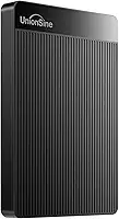 HD Externo Portátil 250GB UnionSine Disco Rígido compatível Mac/Pc/Notebook/PS4 - USB 3.0-HD2510(Preto )