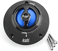 Vista 11 de Areyourshop Tapa de combustible sin llave para Yamaha YZF-R1 2004-2017, YZF-R6 2003-2016, FJ-09/MT-09 Tracer 2013-2016, FJR 1300 2006-2016, FZ8