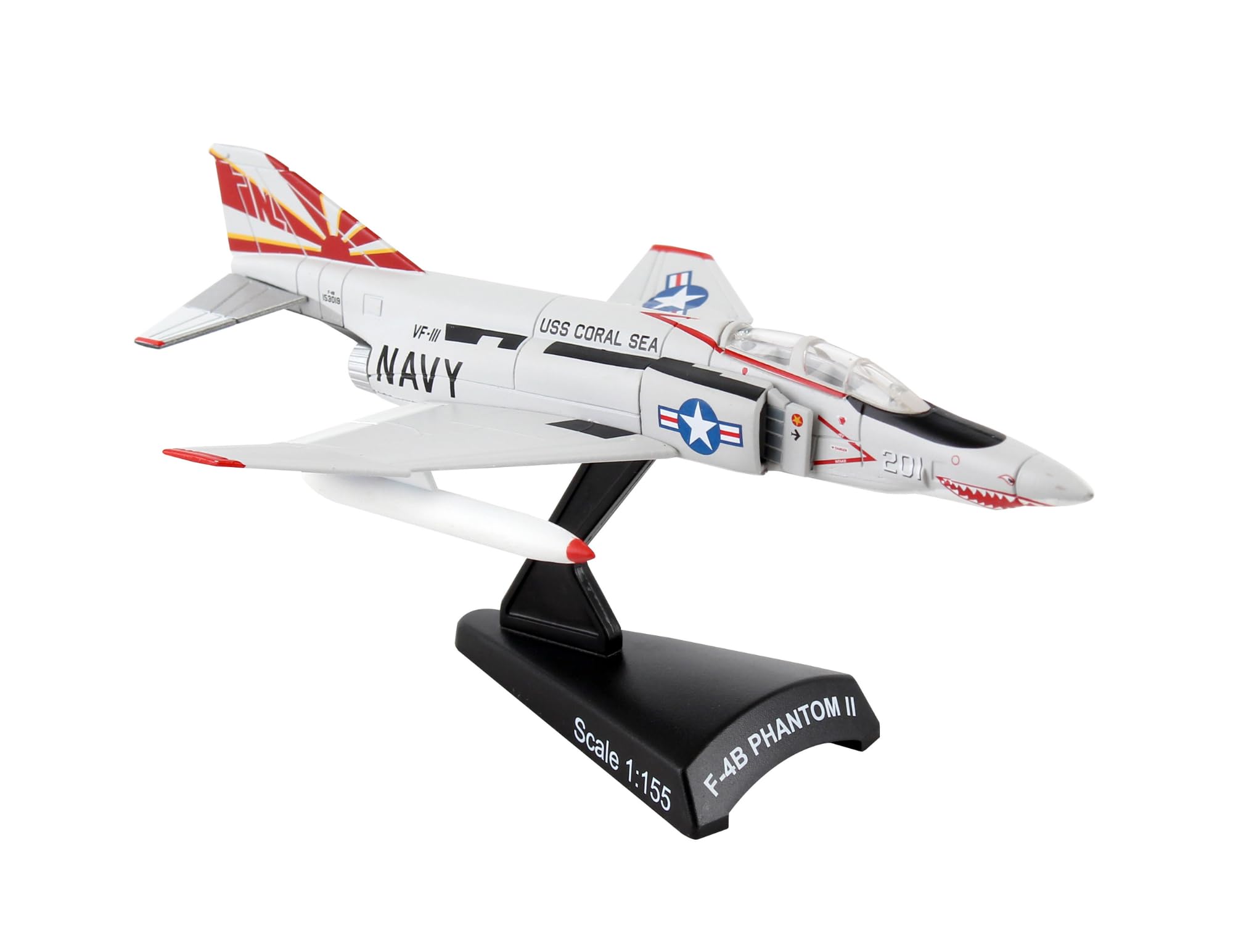 Daron Worldwide Trading Postage Stamp F-4B Phantom II Sundowners Vehicle (1/155 Scale)
