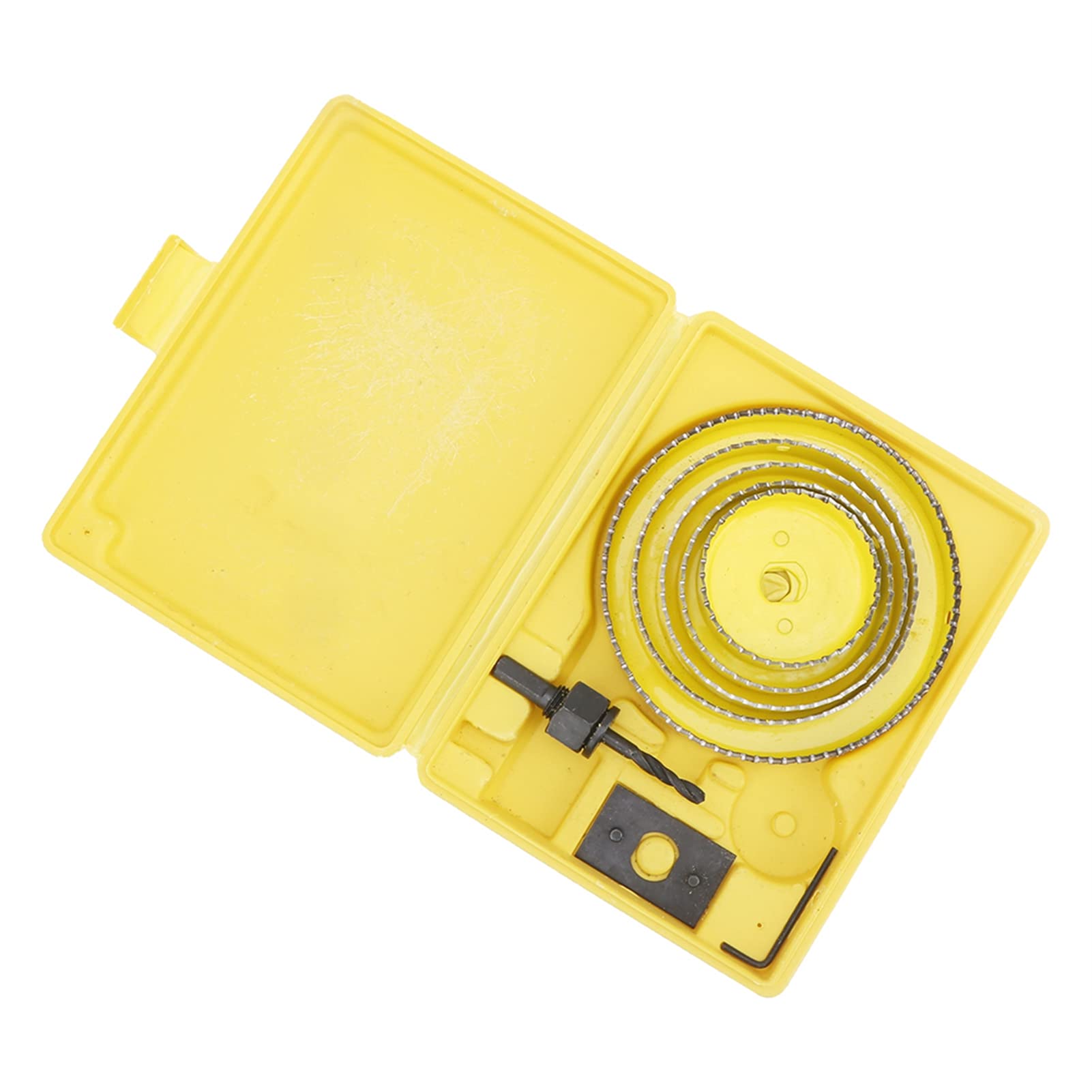 Set of 2 Hole Saw Drill Bits Set, Well-Made Perfect Replacement Drill Bits for Home for Engineer