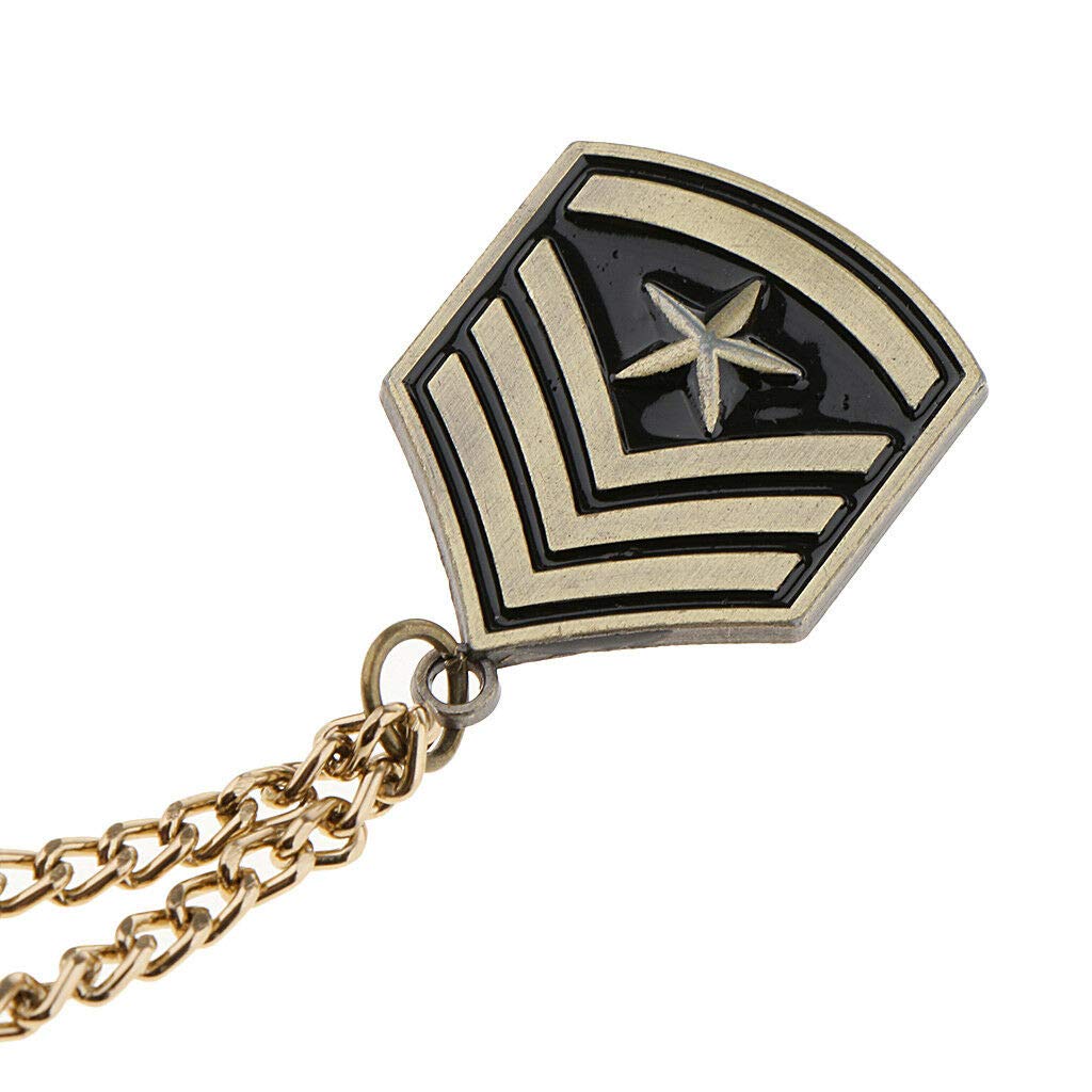 ELECTROPRIMEELECTROPRIME Elegant Women Mens Alloy Military Uniform Medal Badge Brooch Pin
