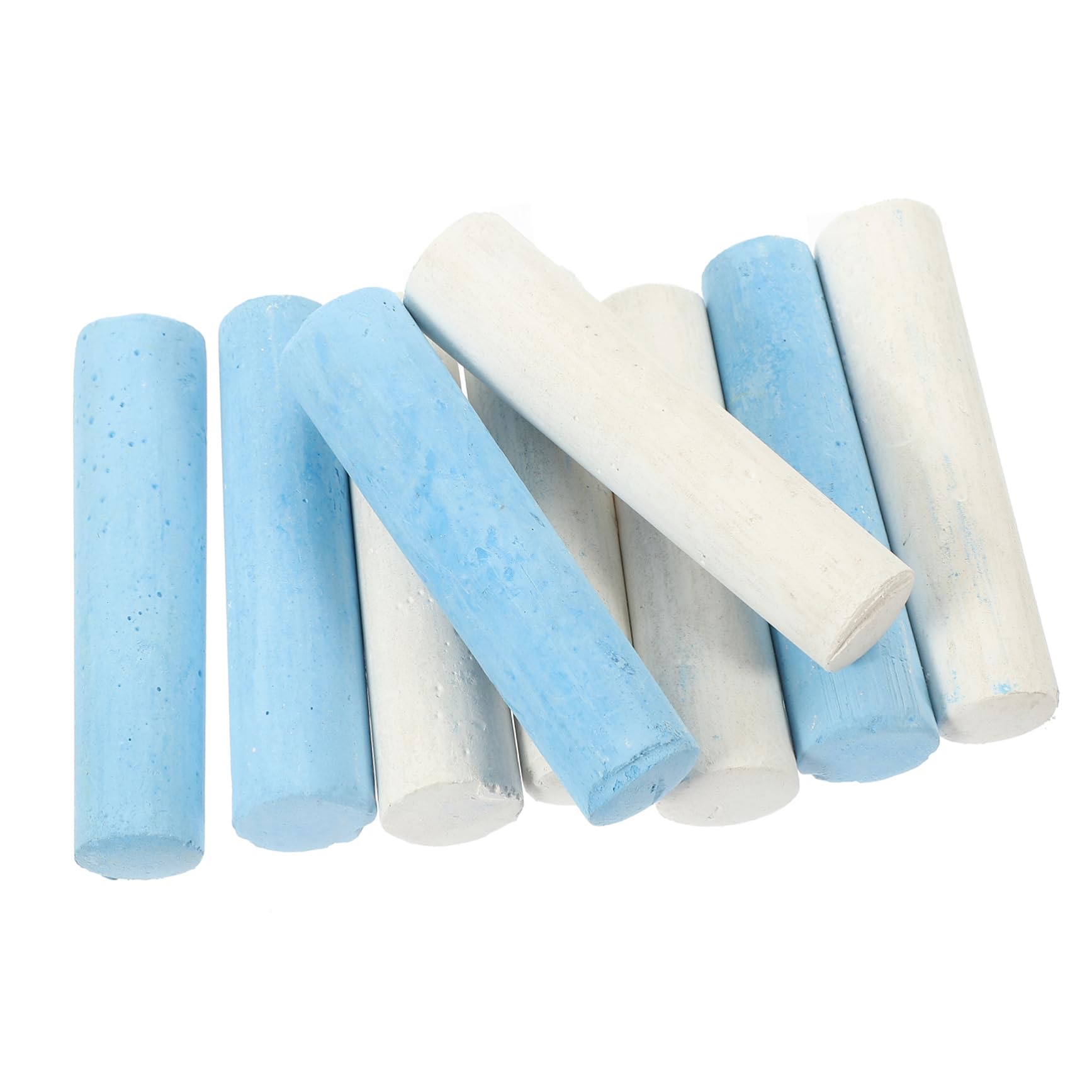 Garneck 40pcs Large Sidewalk Chalks Non-sticky for Boys and Girls Adults for Chalkboard Art