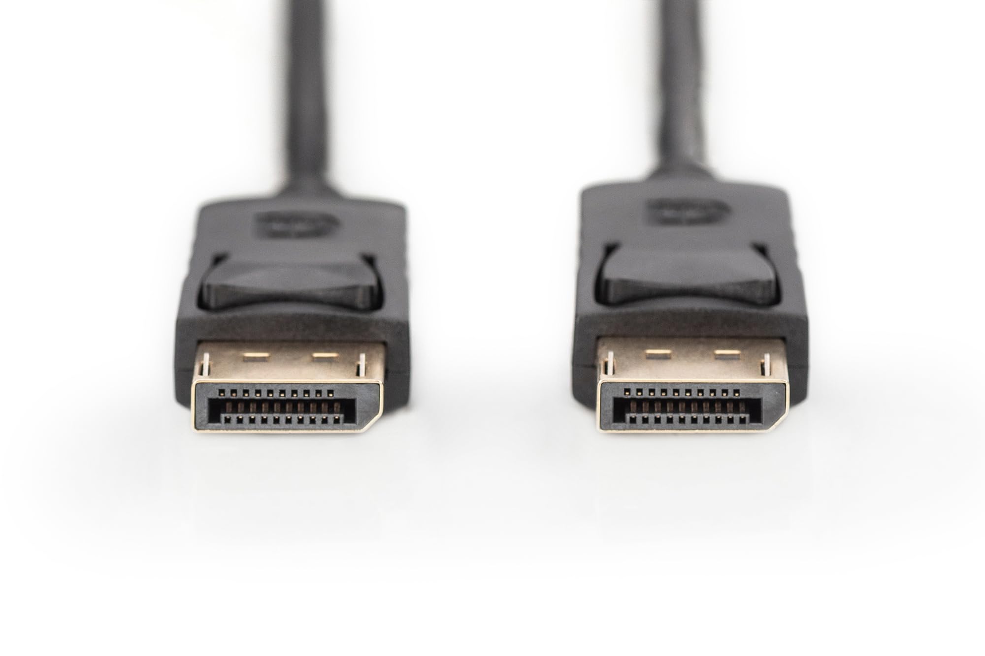 DIGITUS Kabel DisplayPort - Full-HD 1080p/60Hz - 2m - z blokadą - Displayport 1.1a - Kompatybilny z PC, monitorem, kartą graficzną do gier