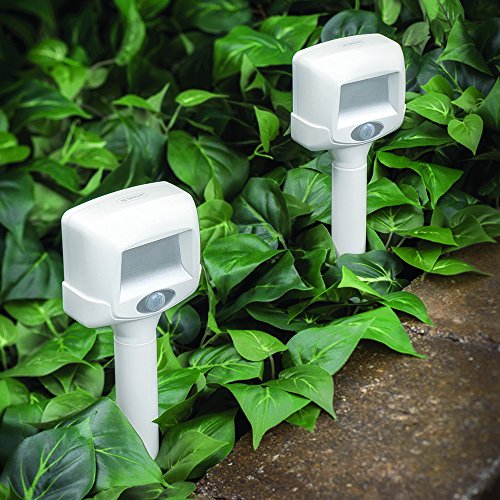 Mr. Beams Mbn580 Netbright Technology Led Path And Deck Lights, Outdoor Garden Landcape Lighting, Wireless With Motion Sensor Detection (2-Pack), White #TOP4