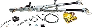 NSA RV - Ready Brute Elite II Tow Bar w/Integrated Surge Brake System (8K lbs) - All-in-One, Non-Binding, Made in USA