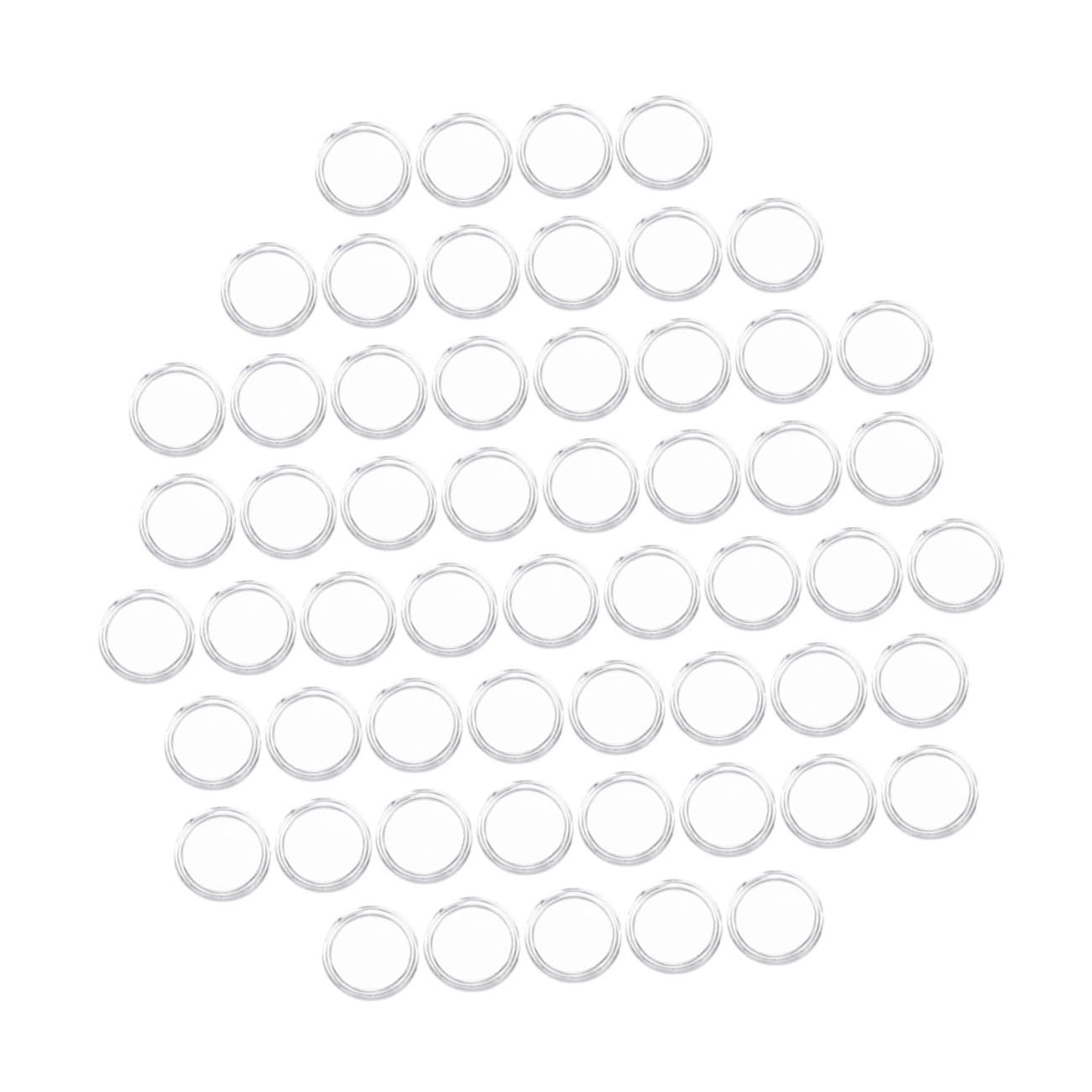 DOITOOL 200Pieces Coin Capsules Transparent Coin Box for Coins Holders for Collecting Storage for Coin Display and Protection